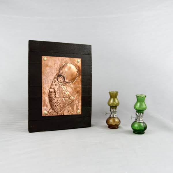 Golabetoon Hand Etched Copper Frame