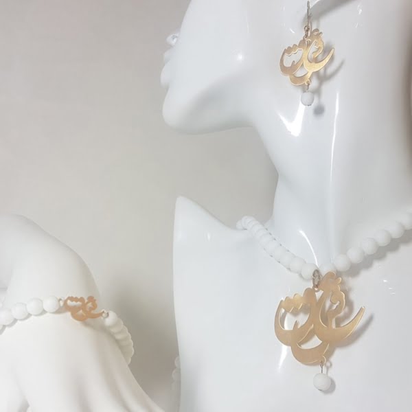 ESHGH, LOVE JEWELLERY SET