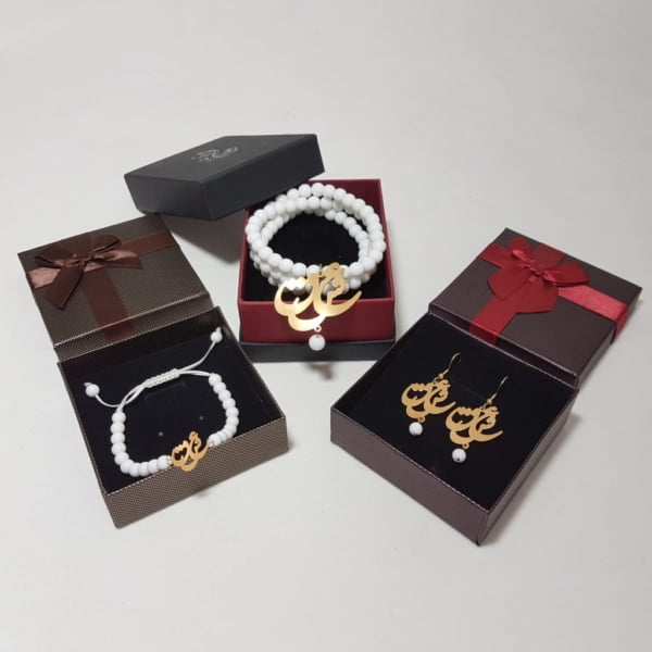 ESHGH, LOVE JEWELLERY SET