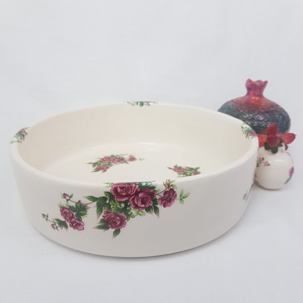 Floral Serving Bowl 24Cm