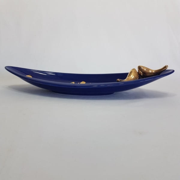 Mashgh Lazuli Oval Platter