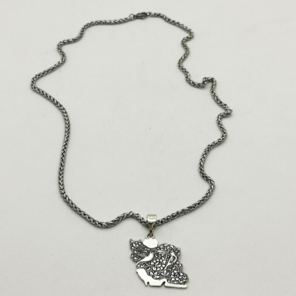 IRAN GHALAMZANI NECKLACE SILVER