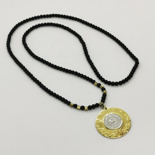 Persian 1 Rial Coin Necklace