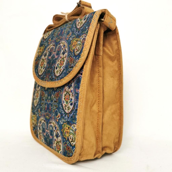 BLUE TERMEH SHOULDER BAG