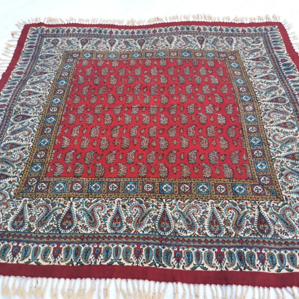 Persian Textile Calico Tablecloth 1 x 1m