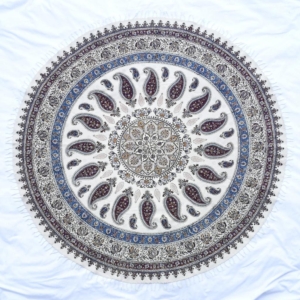 ROUND CALICO ART TABLECLOTH 180 cm