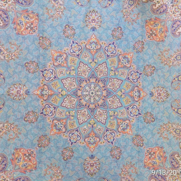 SATR TURQUOISE TERMEH TABLECLOTH