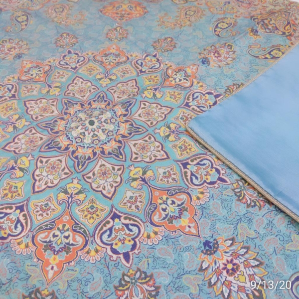 SATR TURQUOISE TERMEH TABLECLOTH