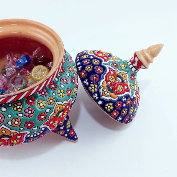 Minakari Candy Pot