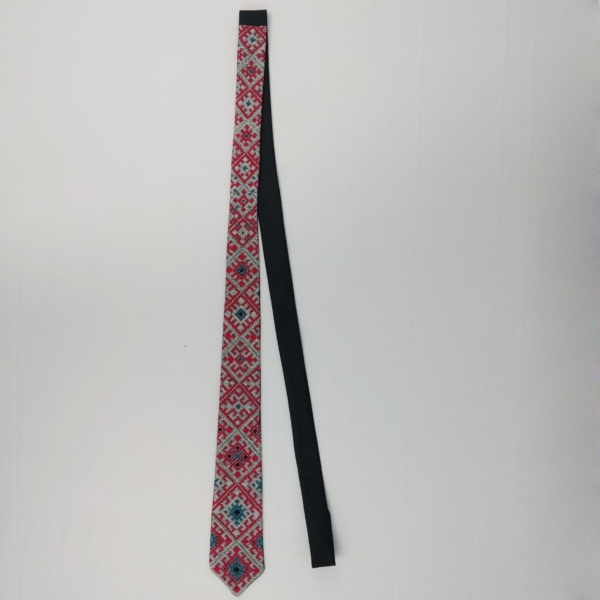 Red Baluchi Needlework Tie