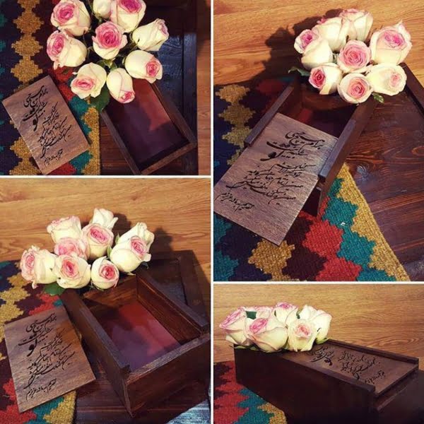 Calligraphy Gift and Flower Box