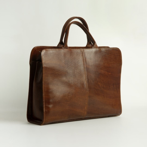 Calligraphy Art Leather Briefcase
