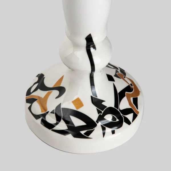 Calligraphy Candle Holder Set