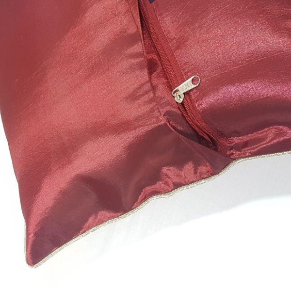 Elegant Red Termeh Cushion Cover