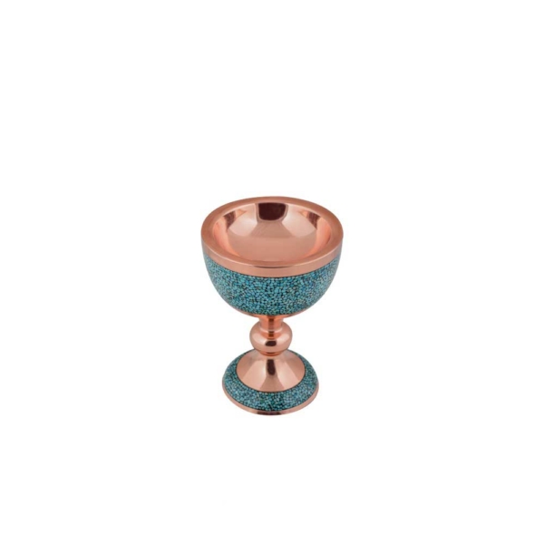 Firoozeh Koobi Turquoise on Copper Grail 28cm