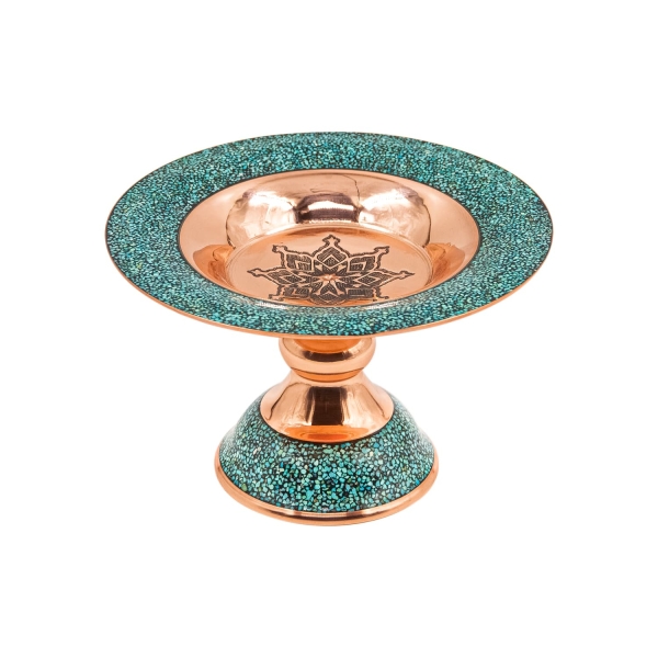 Firoozeh Koobi Turquoise on Copper Haft Seen Set