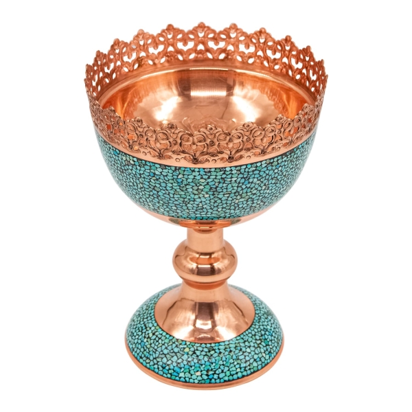 Firoozeh Koobi Turquoise on Copper Haft Seen Set