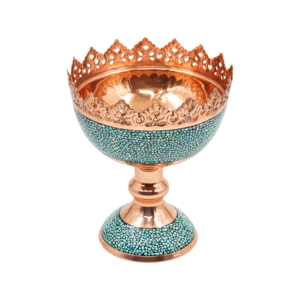 Firoozeh Koobi Turquoise on Copper Haft Seen Set