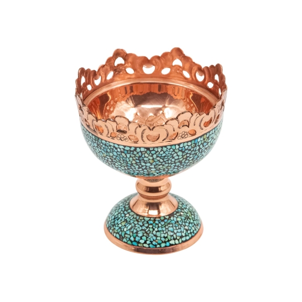 Firoozeh Koobi Turquoise on Copper Haft Seen Set