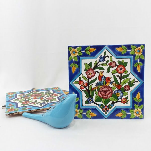 Flower and Bird Design Tiles