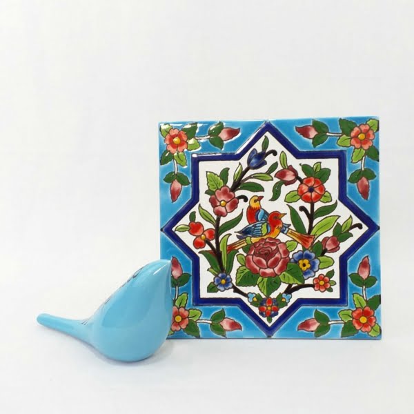 Flower and Bird Design Tiles