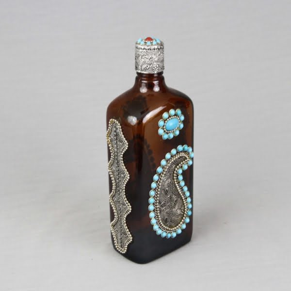 Hand Decorated Bottle