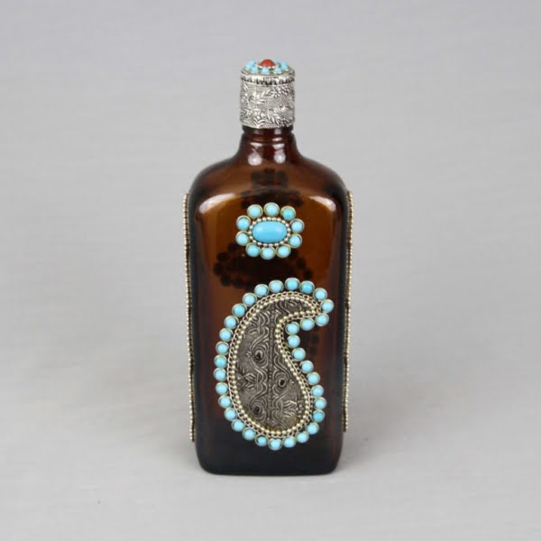 Hand Decorated Bottle