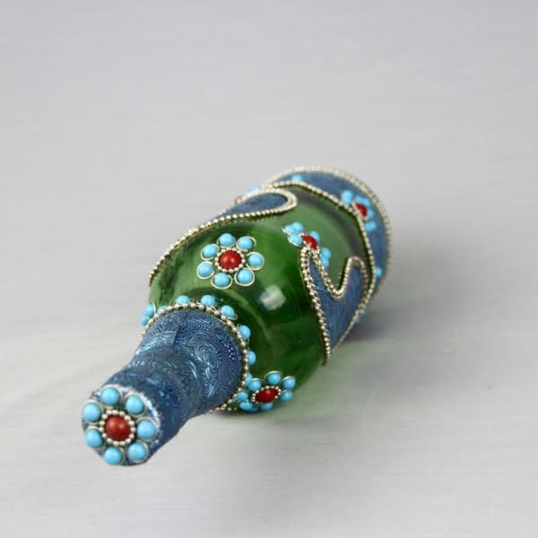 Hand Decorated Bottle