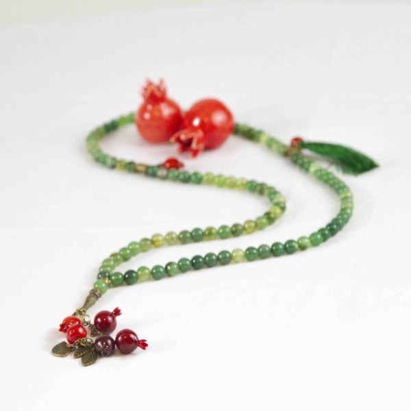 GREEN YALDA NECKLACE