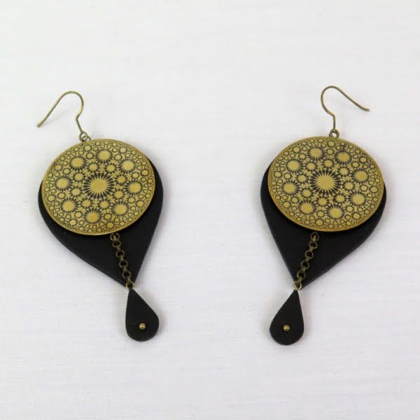 Green Carpet Earrings