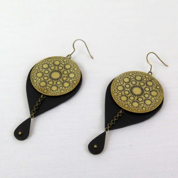 Green Carpet Earrings