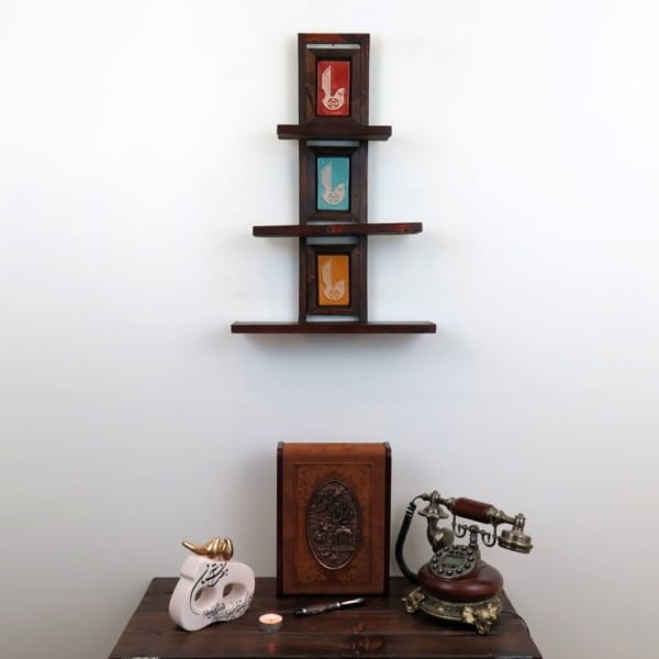 Triple Bird Wall Decorative Shelves