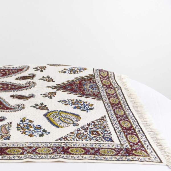 Rectangle Ghalamkari Tablecloth 1 × 1.5m