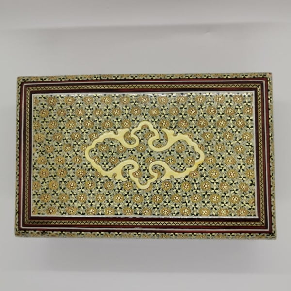 Large Khatam Jewellery Box, 22 x 14cm