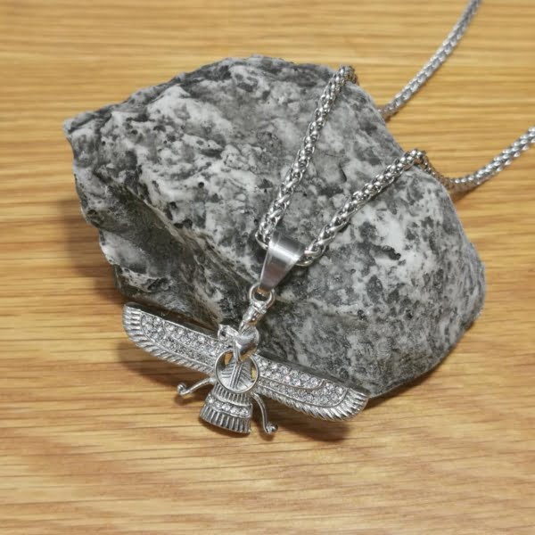 SILVER FARVAHAR NECKLACE FOR MENS