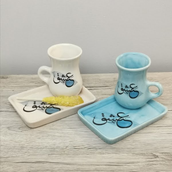 Love Teacup & Saucer