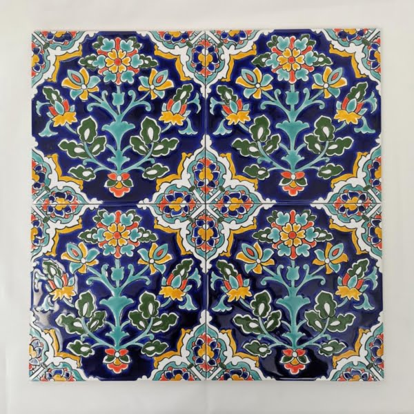 Floral Persian Tile (K206)