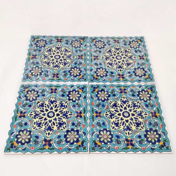 Blue Flower Persian Tile(K208)