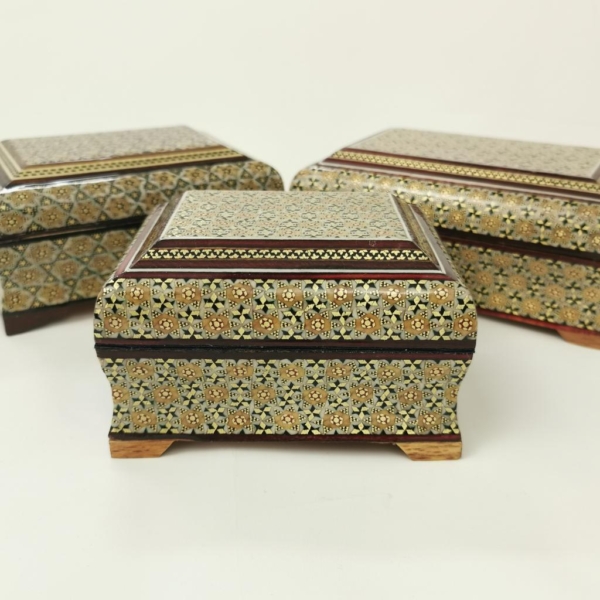 Isfahan Khatam Kari Jewellery Boxes