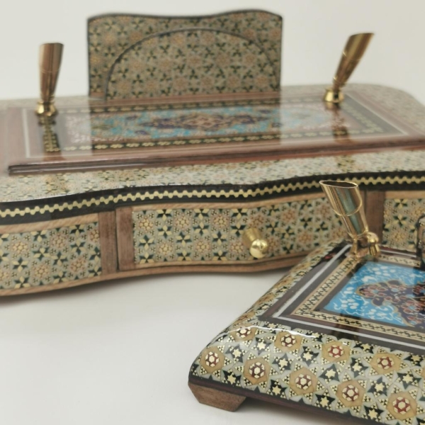 Khatam Tazhib Pen Holder