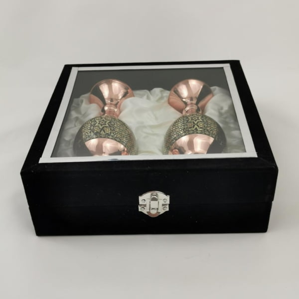 Khatam on Copper Vase Gift Set