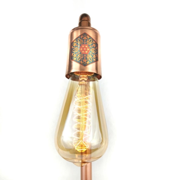 Tazhib Copper Table Lamp