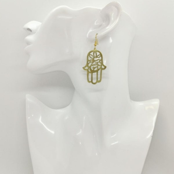 HAMSA LOVE EARRINGS