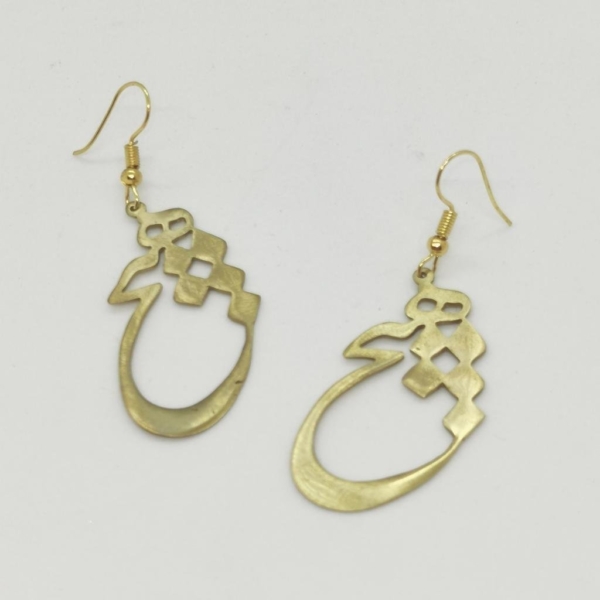 HICH CALLIGRAPHY EARRINGS