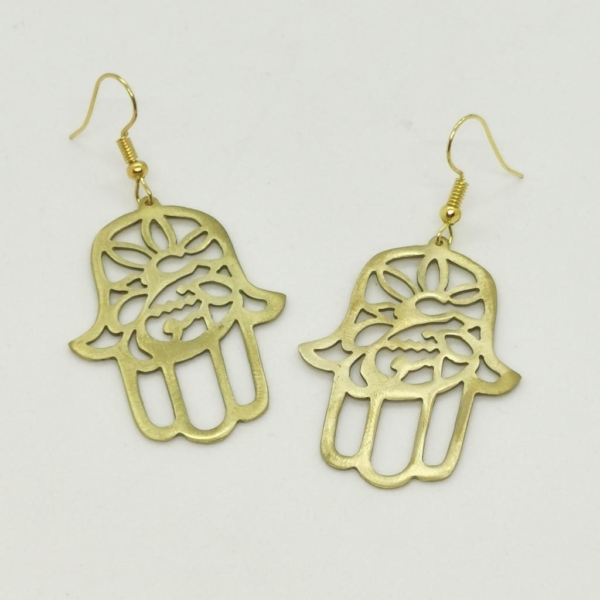 HAMSA LOVE EARRINGS