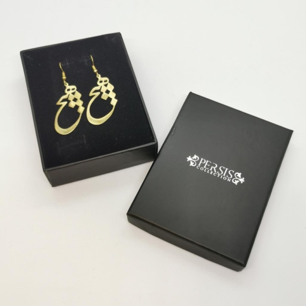 HICH CALLIGRAPHY EARRINGS