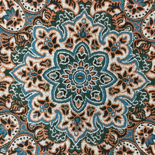 PERSIAN BLUE TERMEH TABLE RUNNER 150cm