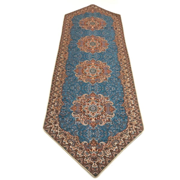 PERSIAN BLUE TERMEH TABLE RUNNER 150cm