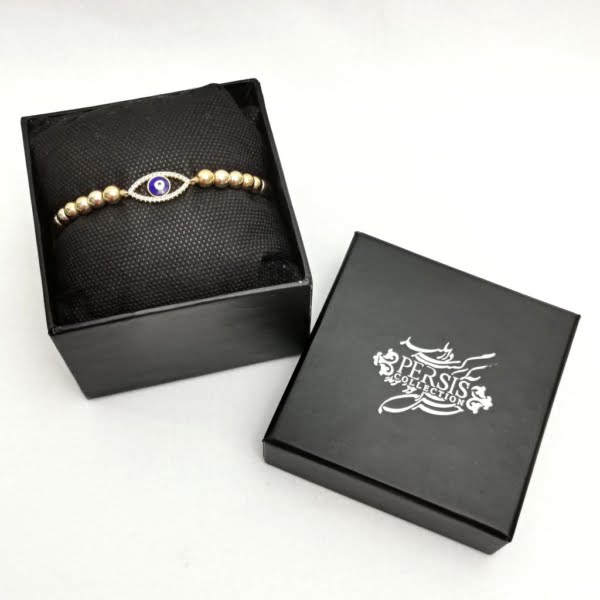 Golden Evil Eye Bracelet