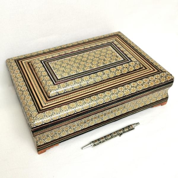 X Large Khatam Jewellery Box, 31 x 22cm